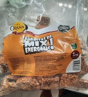 Barrita Mix Energetico x 1 kg (Orann)