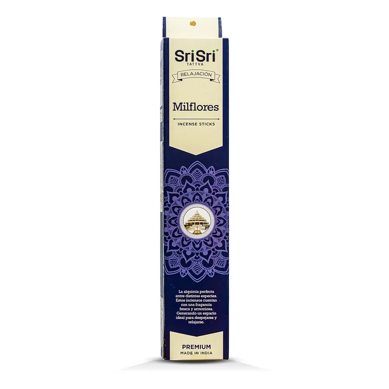 Sahumerio Premium Milflores x 12 u (Sri Sri)