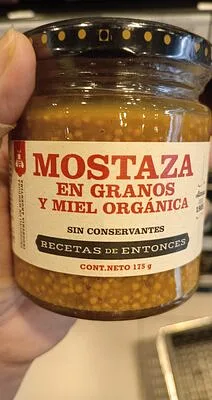 Mostaza en Granos y Miel x 360 gr (Recetas De Entonces)