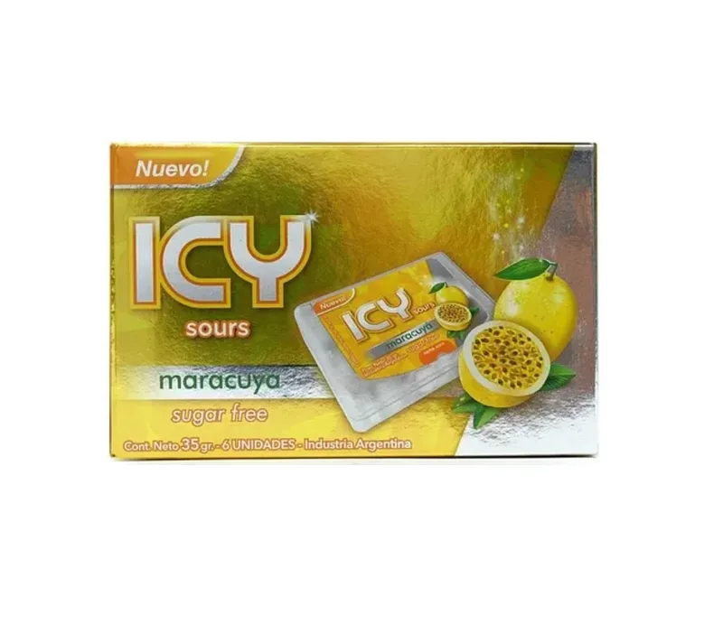 Pastillas de Maracuya Sin Azucar x 35 gr (ICY)