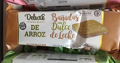 Galleta de Arroz Banada Sabor Dulce de Leche x 108 gr (Deluxe BLABLA)