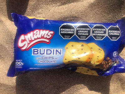 Budin Chips Chocolate sin Tacc x 200 gr Kosher (Smams)