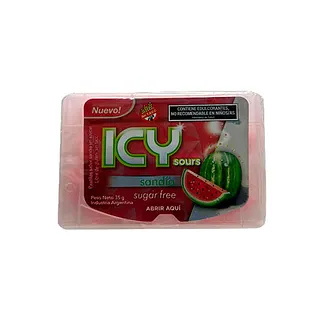 Pastillas de Sandia Sin Azucar x 35 gr (ICY)