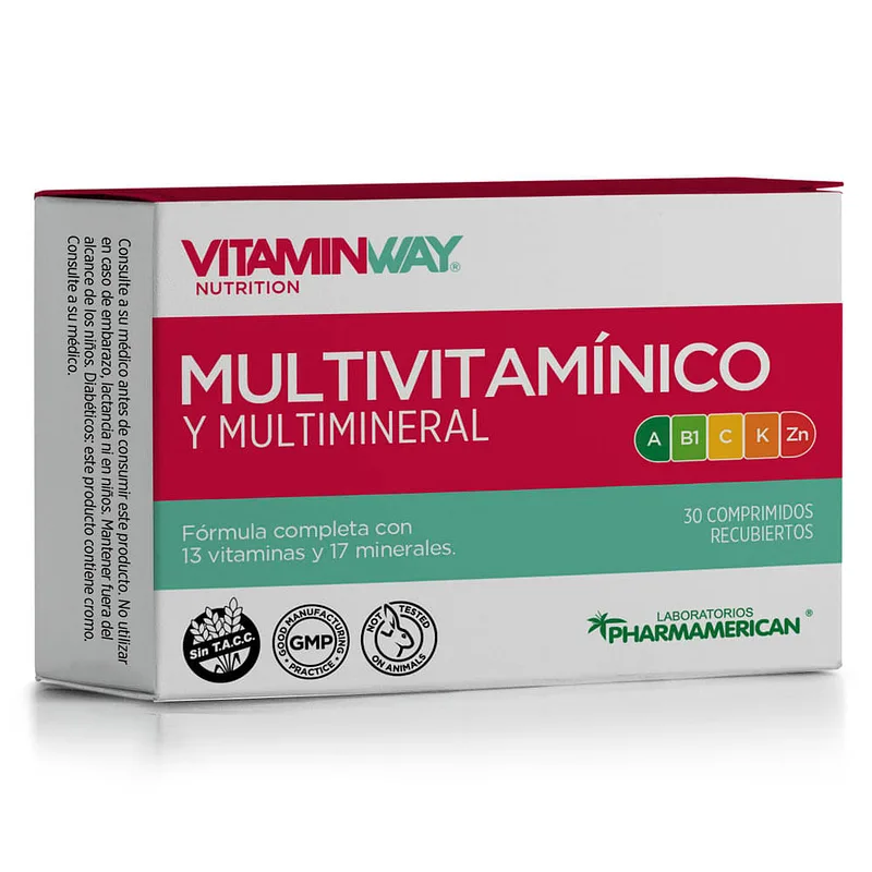 Multivitaminico x 30 cap (Vitaminway)