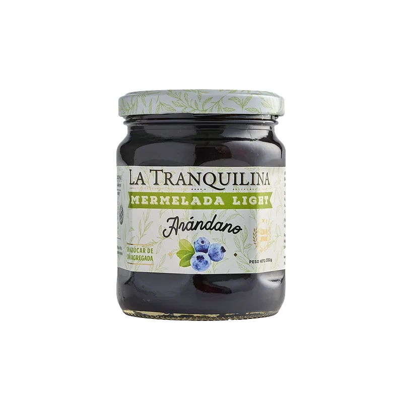 Mermelada Arandano Light x 330 gr (La Tranquilina)