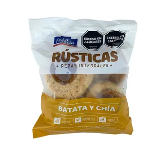 Pepas Rusticas de Batata y Chia x 250 gr (La Francia)