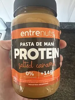 Pasta de Mani Protein Salted Caramel x 370 gr (Entrenuts)