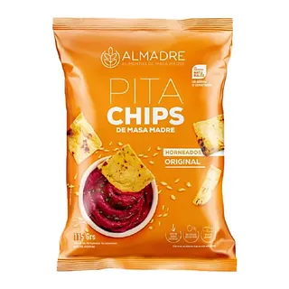 Pita Chips Curcuma x 115 gr (Almadre)