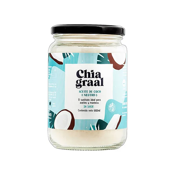 Aceite de Coco Neutro x 660 ml (Chia Graal)