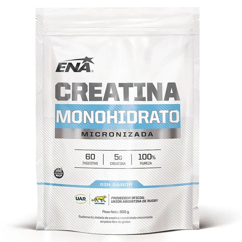 Creatina Monohidrato Micronizada x 300 gr (ENA)