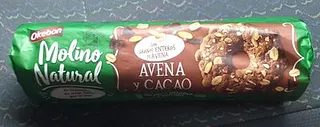 Galletitas de Avena y Cacao Molino Natural (Okebon)
