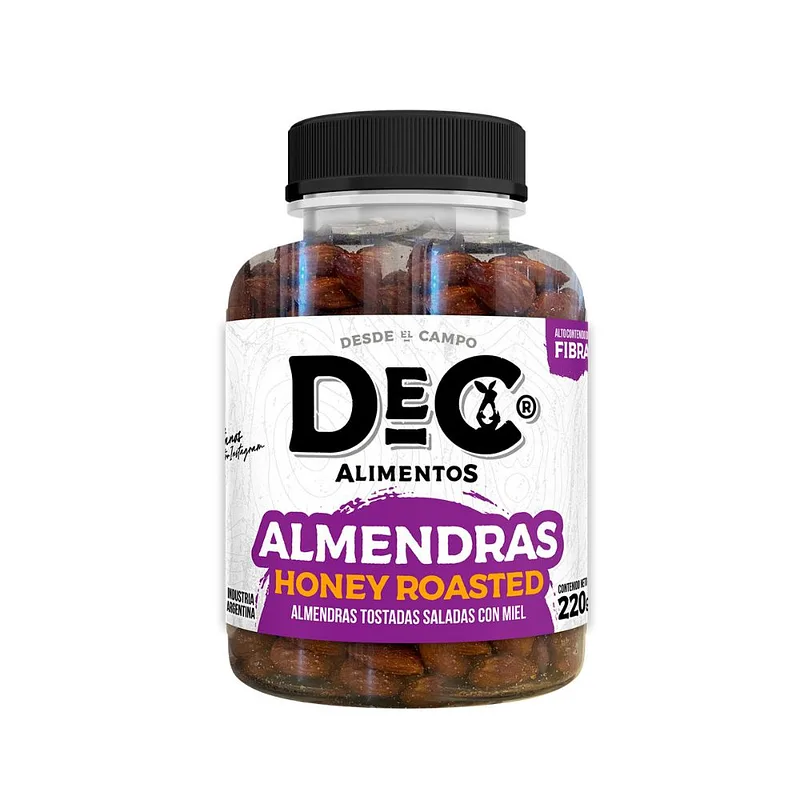 Almendras Honey Roasted x 220 gr (Dec)