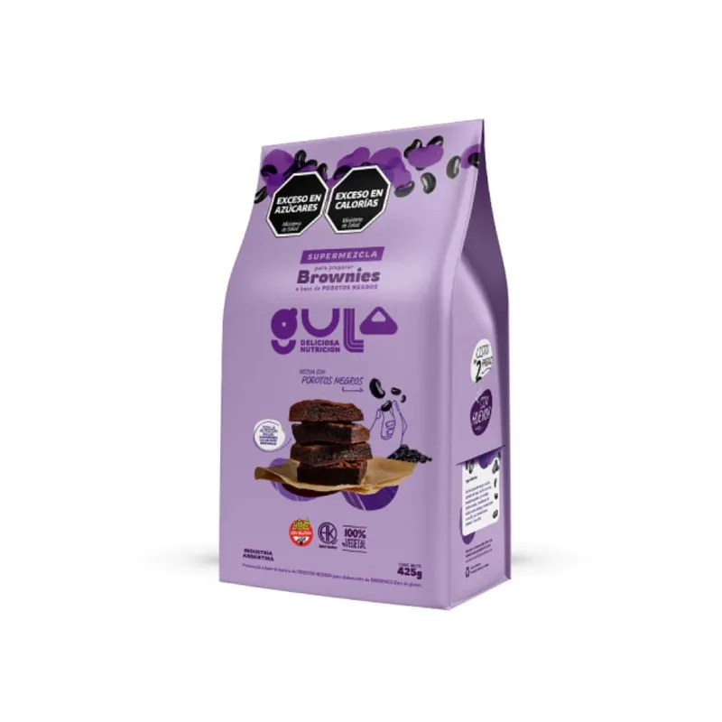 Supermezcla para Brownies x 425 gr (Gula)