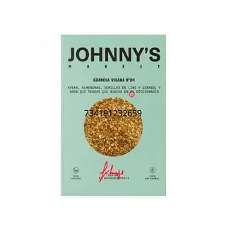 Granola Vegana x 300 gr (Johnnys Market)