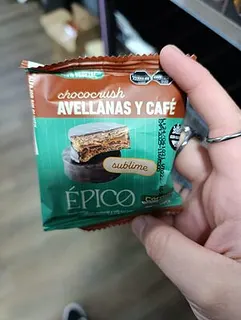 Alfajor de Avellanas y Cafe Sublime x 35 gr (Epico)