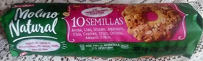 Galletitas 10 Semillas Molino Natural (Okebon)