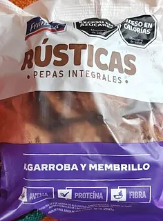 Pepas Rusticas de Algarroba y Membrillo x 250 gr (La Francia)
