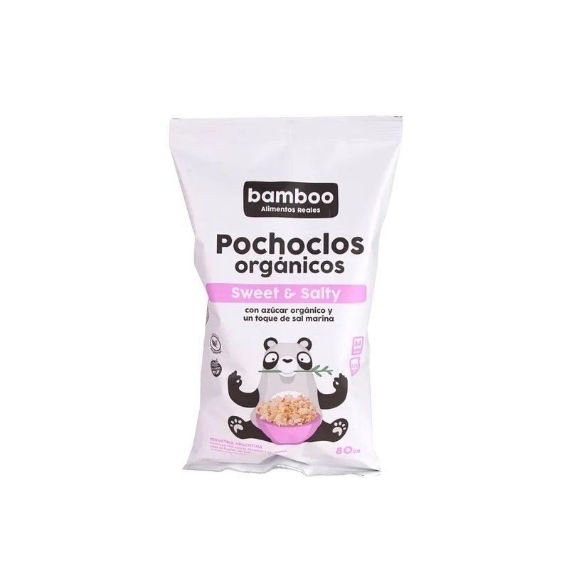 Pochoclos Organicos Sweet y Salty x 80 gr (Bamboo)