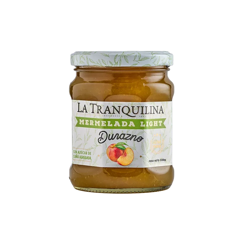 Mermelada Durazno Light x 330 gr (La Tranquilina)
