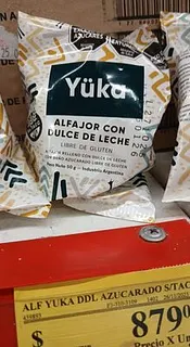 Alfajor de Dulce de Leche x 50 gr (Yuka)