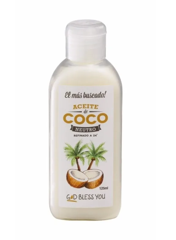 Aceite de Coco Neutro x 125 ml (God Bless You)