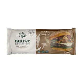 Medallones de Quinoa y Mix de Hongos x 4 u (Nutree)