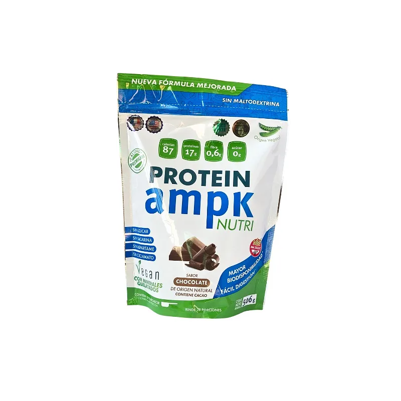 AMPK Nutri Vegan Protein Polvo Sabor Chocolate x 506 gr (Framingham Pharma)