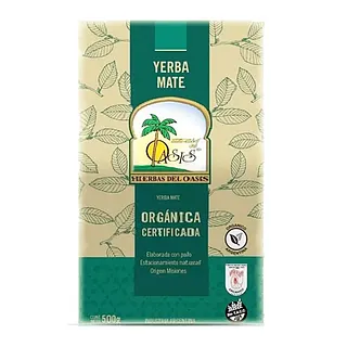 Yerba Mate Organica x 500 gr (Oasis)