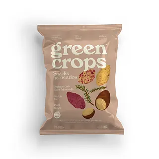 Snacks Horneados de Papines con Nuez Moscada x 45 gr (Green Crops)