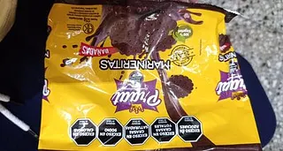 Marineritas con Sal Marina Banadas en Chocolate x 125 gr (Praat)