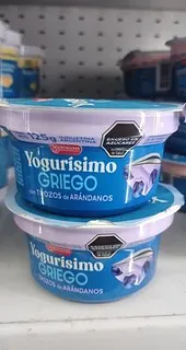 Yogurisimo Griego con Trozos de Arandanos x 125 gr (La Serenisima)