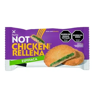 Not Chicken Mila Rellena de Espinaca x 240 gr (NotCo)