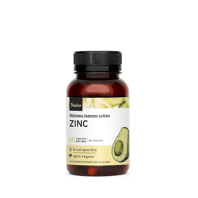 Zinc Concentrado x 50 cap (Natier)