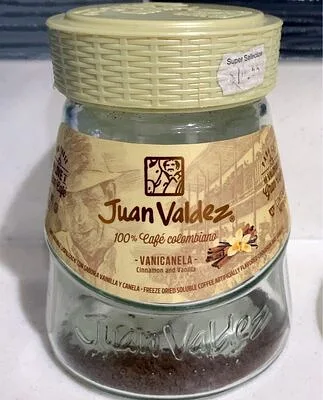 Cafe Soluble Liofilizado con Vainilla y Canela x 95 gr (Juan Valdez)