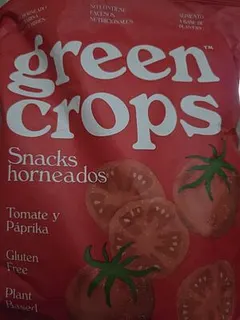 Snacks Horneados de Tomate y Paprika x 95 gr (Green Crops)