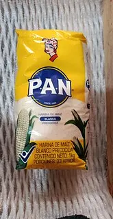 Harina de Maiz Amarillo Precocido y Molido x 1 kg (Pan)