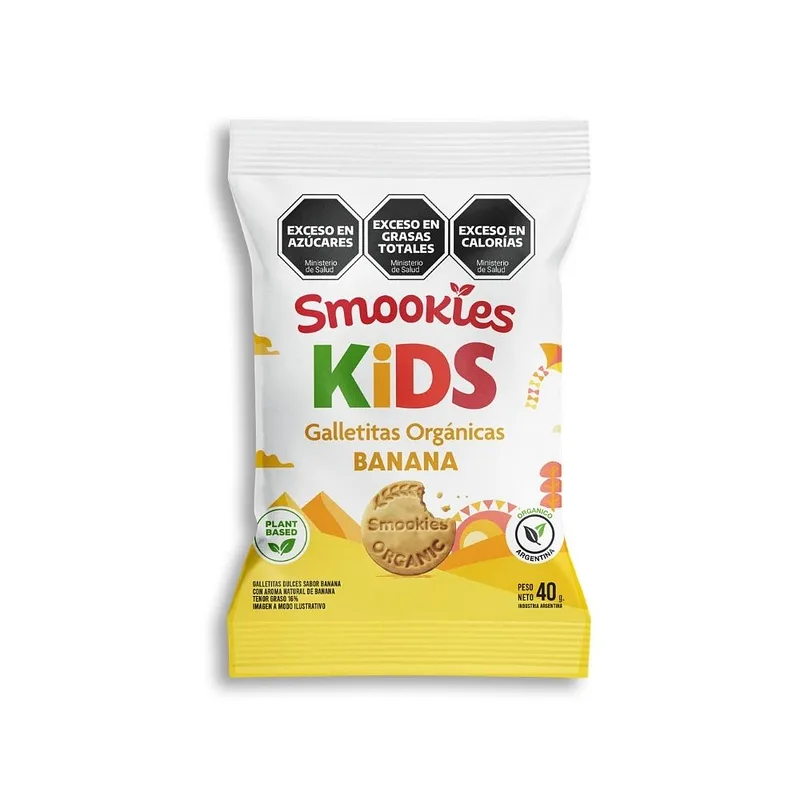 Smookies Kids de Banana x 40 gr (Smookies)