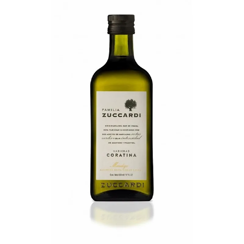 Aceite de Oliva Extra Virgen Coratina x 500 ml (Zuccardi)