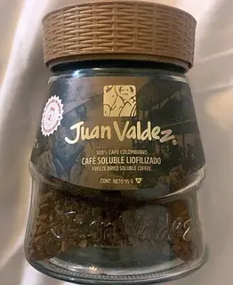 Cafe Soluble Liofilizado con Cafe Tostado Clasico x 95 gr (Juan Valdez)