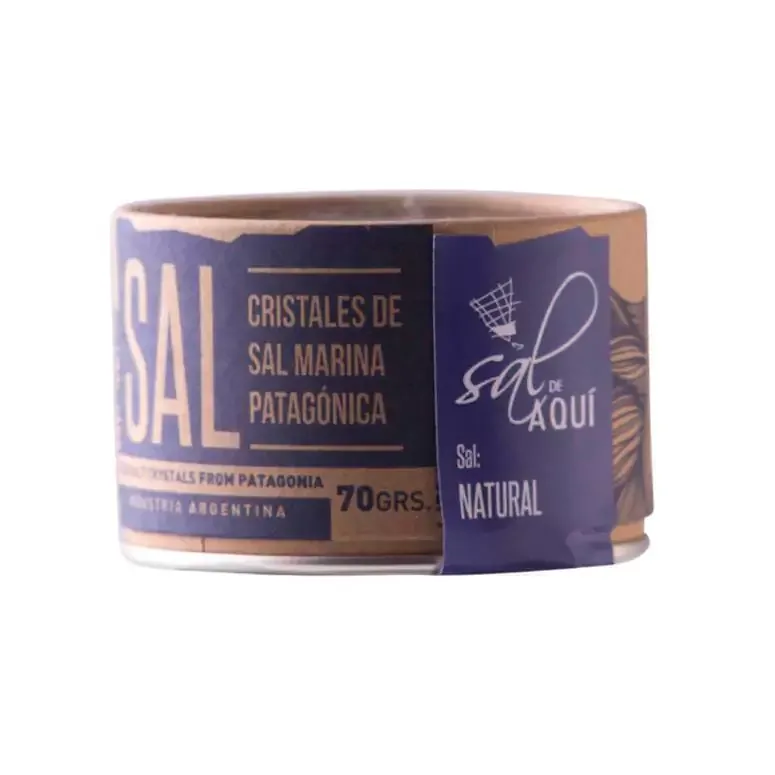 Sal Natural - Cristales de Sal de Mar Patagonica (SAL DE AQUI)