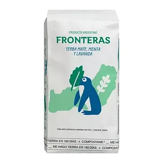 Yerba Mate de Menta y Lavanda x 500 gr (Fronteras)