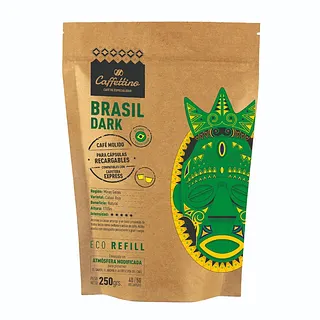 Cafe de Especialidad Capsulas Brasil Dark x 250 gr (Caffettino)