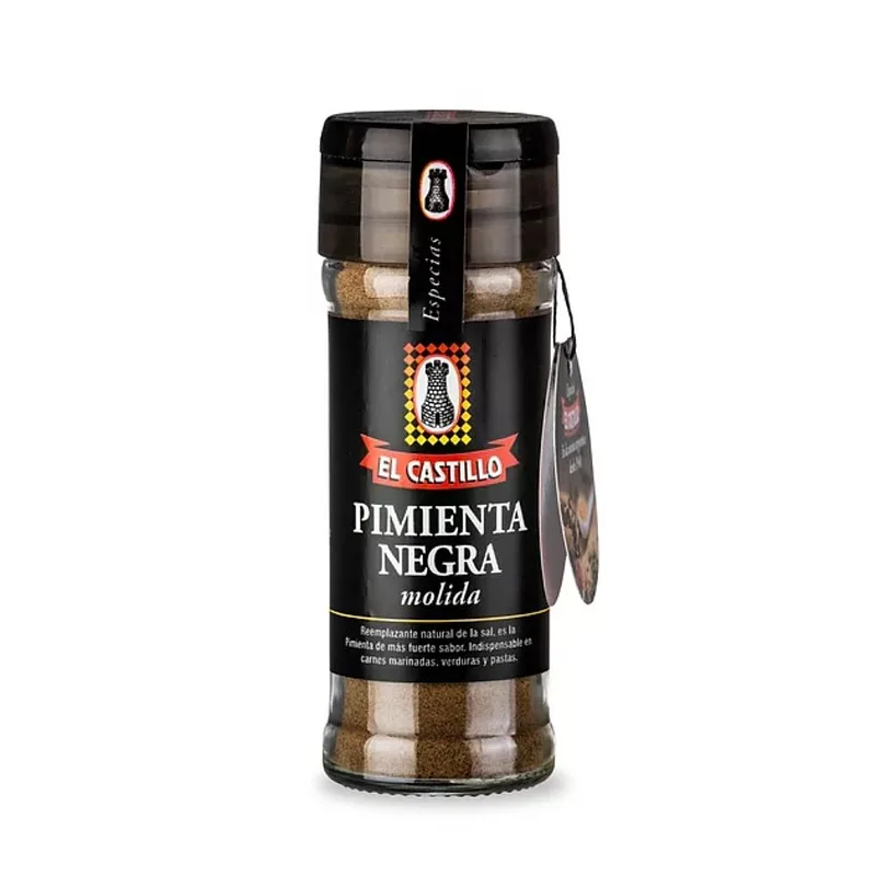 Pimienta Negra Molida x 45 gr (El Castillo)