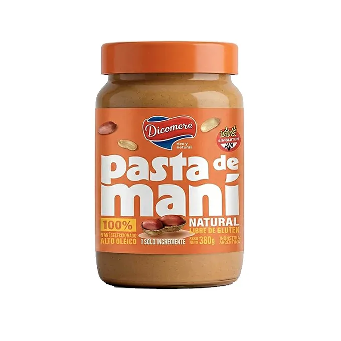 Pasta de Mani Natural x 380 gr (Dicomere)
