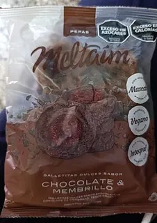 Pepas Chocolate y Membrillo x 200 gr (Meltaim)