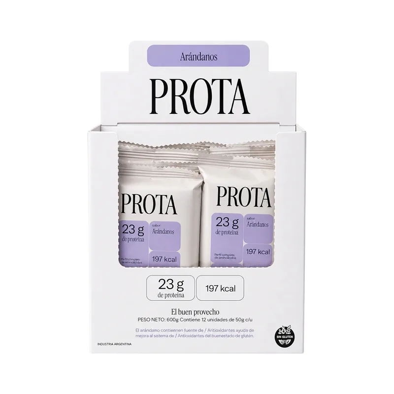 Barrita Proteica Arandanos x 58 Gr (Prota)