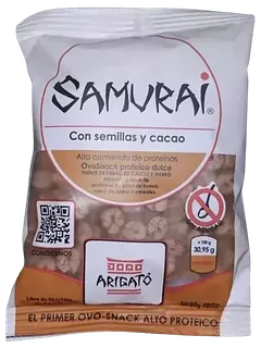 Ovo Snack Semillas y Cacao x 100 gr (Samurai)