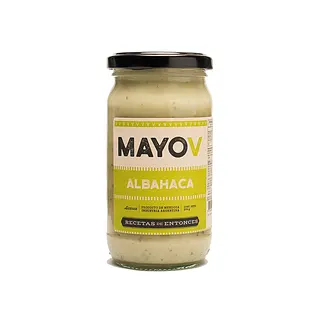 Mayonesa Vegana con Albahaca x 270 gr (Mayov)