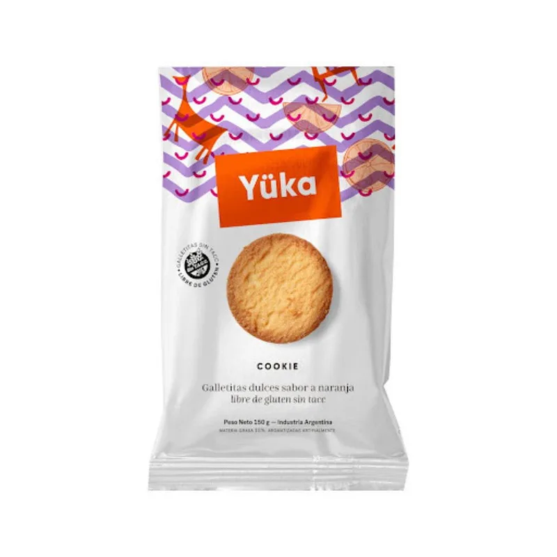 Galletitas Sabor Naranja x 150 gr (Yuka)