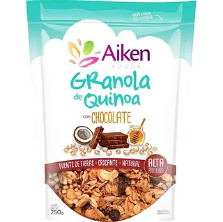Granola de Quinoa con Chocolate x 250 gr (Aiken)